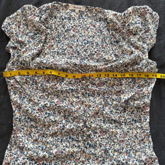 Madewell Carmelina Flutter-Sleeve Top - Picture 6 of 12